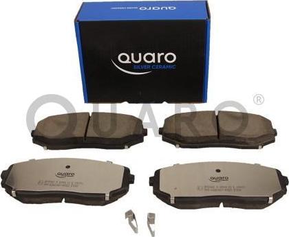 QUARO QP3846C - Bremžu uzliku kompl., Disku bremzes www.autospares.lv