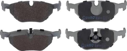 QUARO QP3757 - Тормозные колодки, дисковые, комплект www.autospares.lv