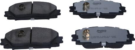 QUARO QP3706C - Brake Pad Set, disc brake www.autospares.lv