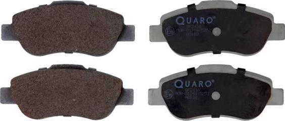 QUARO QP2416 - Brake Pad Set, disc brake www.autospares.lv