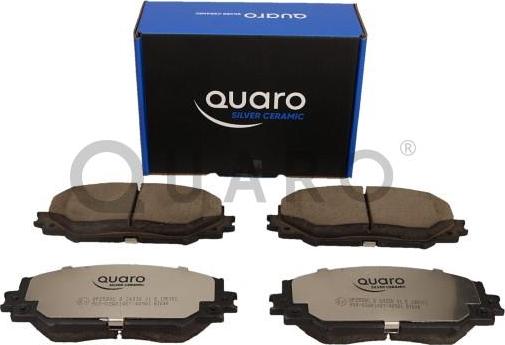 QUARO QP2599C - Bremžu uzliku kompl., Disku bremzes www.autospares.lv