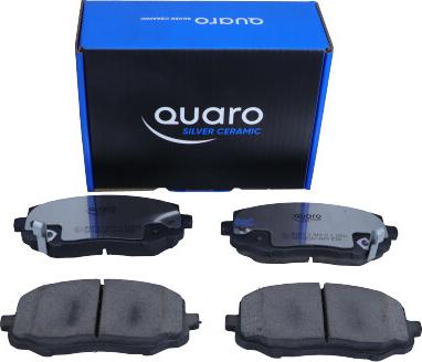 QUARO QP2507C - Тормозные колодки, дисковые, комплект www.autospares.lv