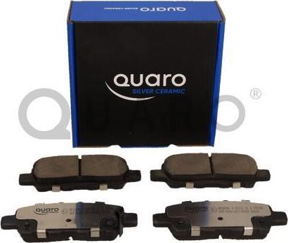 QUARO QP2605C - Тормозные колодки, дисковые, комплект www.autospares.lv