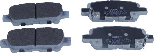 QUARO QP2605 - Brake Pad Set, disc brake www.autospares.lv