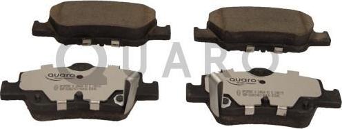 QUARO QP2058C - Тормозные колодки, дисковые, комплект www.autospares.lv