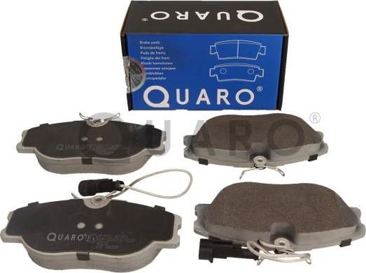 QUARO QP2052 - Тормозные колодки, дисковые, комплект www.autospares.lv