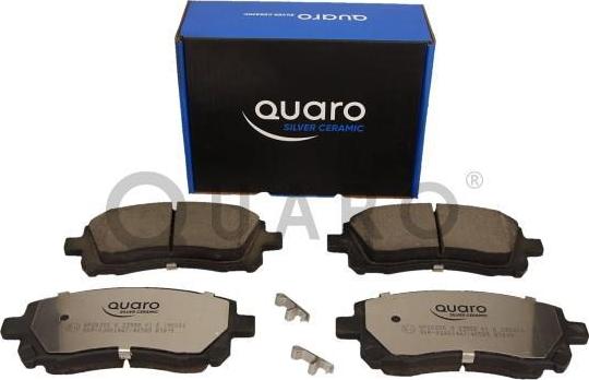 QUARO QP2020C - Bremžu uzliku kompl., Disku bremzes www.autospares.lv