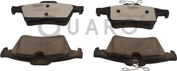 QUARO QP2195C - Brake Pad Set, disc brake www.autospares.lv