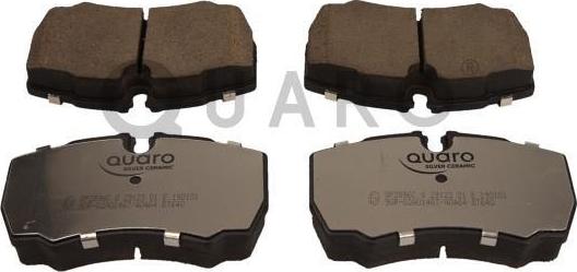 QUARO QP2896C - Brake Pad Set, disc brake www.autospares.lv