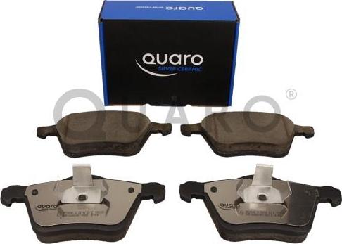 QUARO QP2854C - Тормозные колодки, дисковые, комплект www.autospares.lv