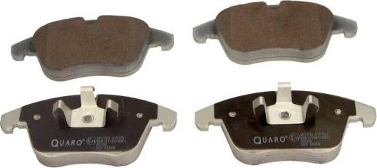 QUARO QP2789 - Тормозные колодки, дисковые, комплект www.autospares.lv