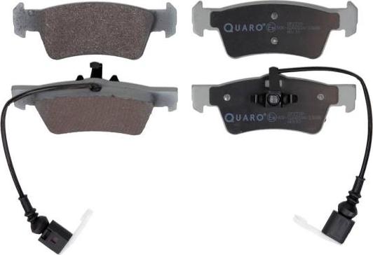 QUARO QP2739 - Brake Pad Set, disc brake www.autospares.lv