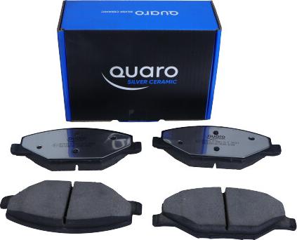 QUARO QP7975C - Тормозные колодки, дисковые, комплект www.autospares.lv