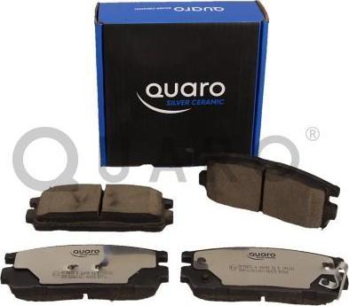 QUARO QP7567C - Тормозные колодки, дисковые, комплект www.autospares.lv