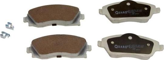 QUARO QP7150 - Brake Pad Set, disc brake www.autospares.lv