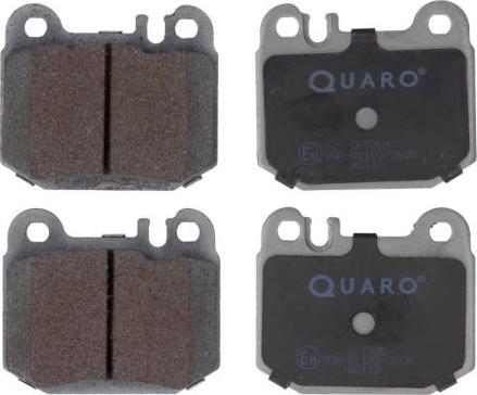 QUARO QP7365 - Тормозные колодки, дисковые, комплект www.autospares.lv