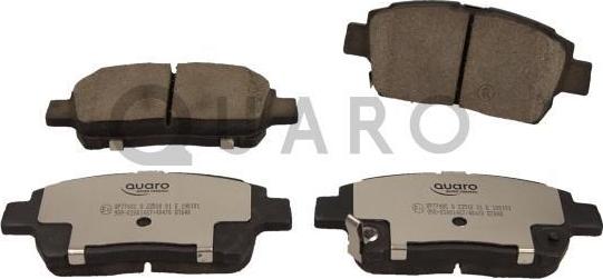 QUARO QP7748C - Brake Pad Set, disc brake www.autospares.lv