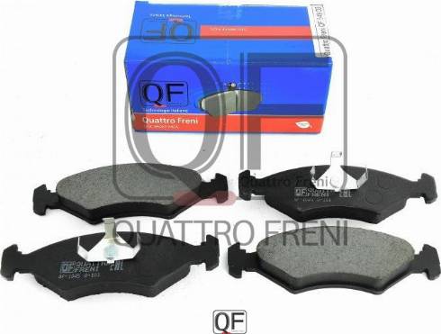 Quattro Freni QF54900 - Тормозные колодки, дисковые, комплект www.autospares.lv