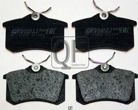 Quattro Freni QF55100 - Brake Pad Set, disc brake www.autospares.lv