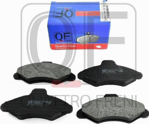 Quattro Freni QF56000 - Тормозные колодки, дисковые, комплект www.autospares.lv