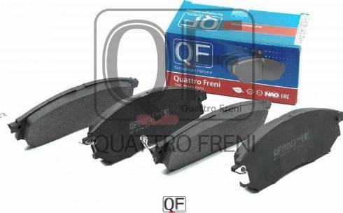 Quattro Freni QF500402 - Bremžu uzliku kompl., Disku bremzes www.autospares.lv