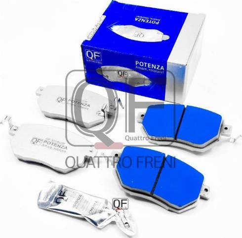 Quattro Freni QF500502P - Brake Pad Set, disc brake www.autospares.lv