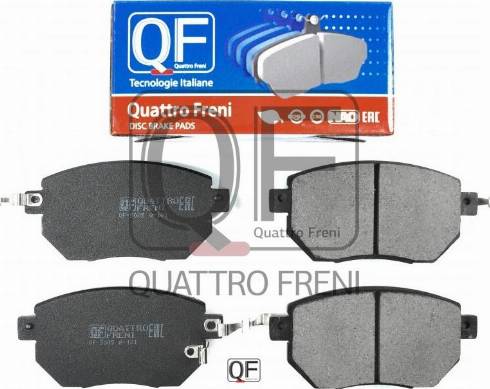 Quattro Freni QF500502 - Brake Pad Set, disc brake www.autospares.lv