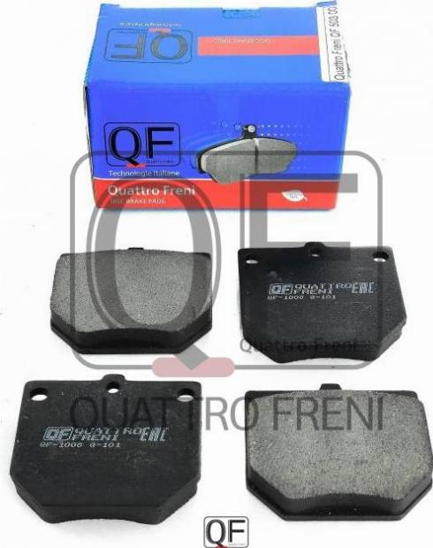 Quattro Freni QF50800 - Brake Pad Set, disc brake www.autospares.lv