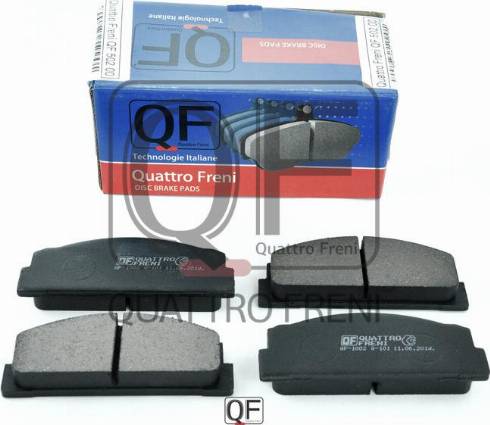 Quattro Freni QF50200 - Brake Pad Set, disc brake www.autospares.lv