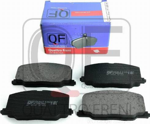 Quattro Freni QF58600 - Brake Pad Set, disc brake www.autospares.lv