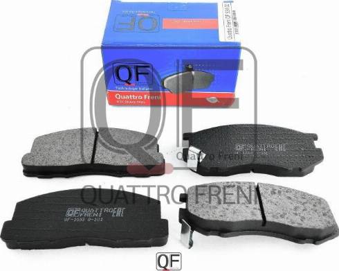 Quattro Freni QF53402 - Brake Pad Set, disc brake www.autospares.lv