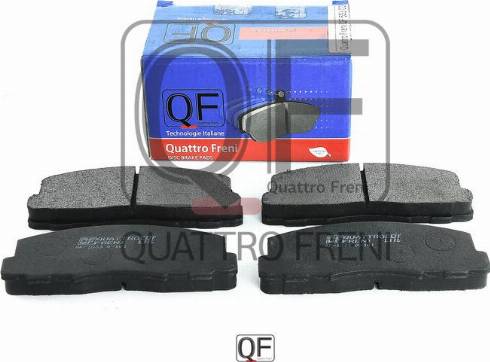 Quattro Freni QF53300 - Brake Pad Set, disc brake www.autospares.lv