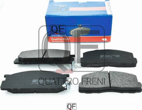 Quattro Freni QF53202 - Тормозные колодки, дисковые, комплект www.autospares.lv