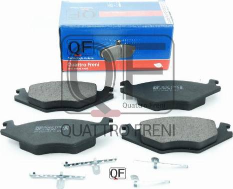 Quattro Freni QF52900170 - Тормозные колодки, дисковые, комплект www.autospares.lv