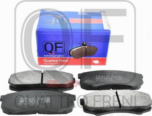 Quattro Freni QF52700 - Brake Pad Set, disc brake www.autospares.lv