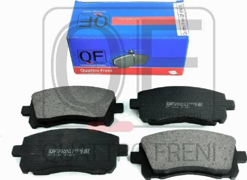 Quattro Freni QF61600 - Brake Pad Set, disc brake www.autospares.lv