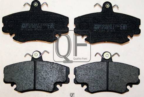 Quattro Freni QF61800 - Brake Pad Set, disc brake www.autospares.lv