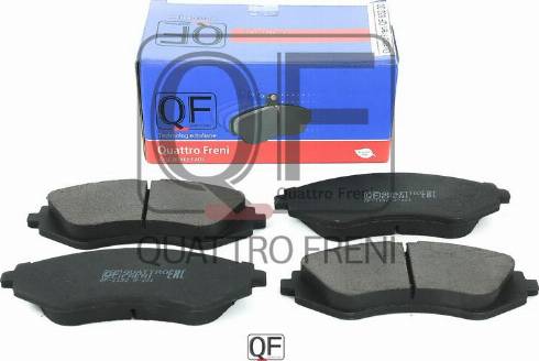 Quattro Freni QF63200 - Тормозные колодки, дисковые, комплект www.autospares.lv