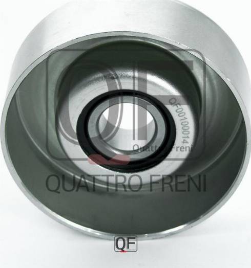 Quattro Freni QF00100014 - Parazīt / Vadrullītis, Ķīļrievu siksna www.autospares.lv