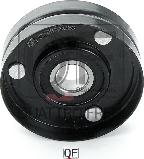 Quattro Freni QF00100223 - Направляющий ролик, зубчатый ремень ГРМ www.autospares.lv