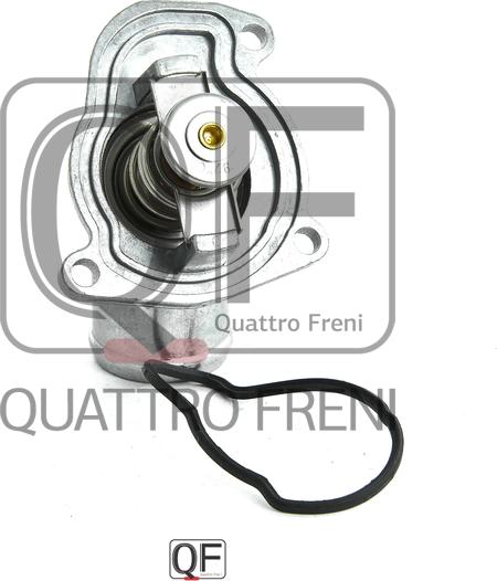 Quattro Freni QF15A00043 - Термостат охлаждающей жидкости / корпус www.autospares.lv