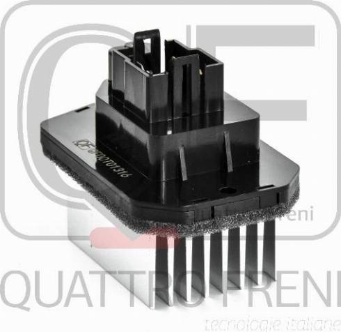 Quattro Freni QF10Q00008 - Регулятор, вентилятор салона www.autospares.lv