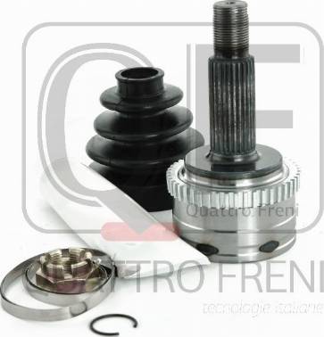 Quattro Freni QF11C00014 - Шарнирный комплект, ШРУС, приводной вал www.autospares.lv