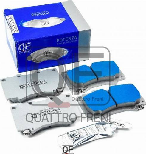 Quattro Freni QF85502P - Brake Pad Set, disc brake www.autospares.lv