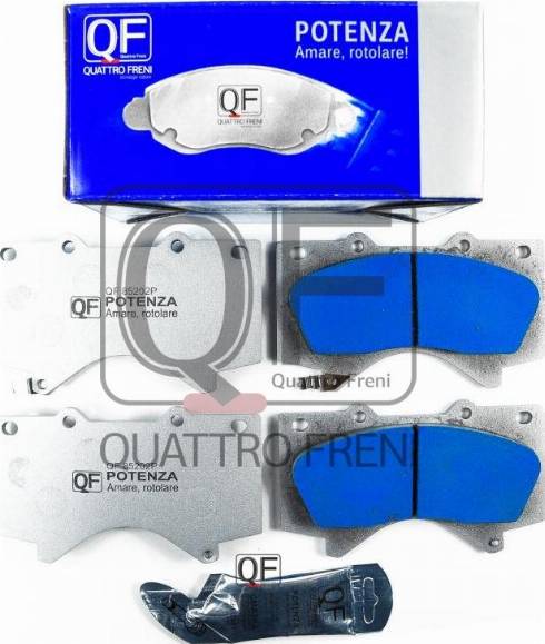 Quattro Freni QF85202P - Brake Pad Set, disc brake www.autospares.lv