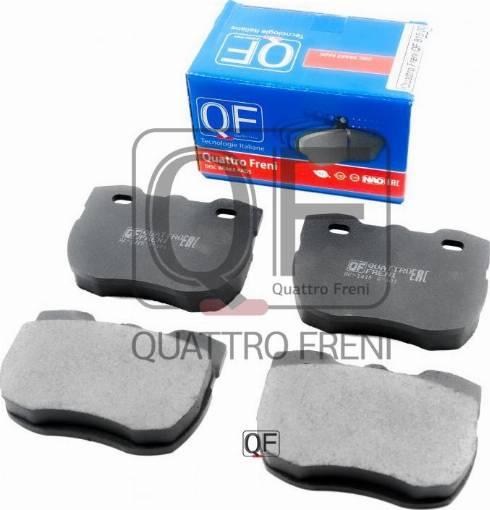 Quattro Freni QF81500 - Тормозные колодки, дисковые, комплект www.autospares.lv