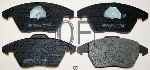 Quattro Freni QF81000 - Brake Pad Set, disc brake www.autospares.lv