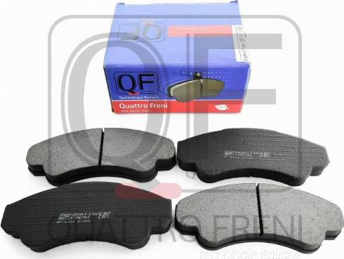 Quattro Freni QF81100 - Brake Pad Set, disc brake www.autospares.lv