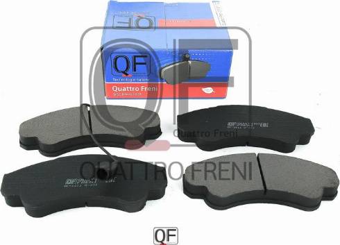 Quattro Freni QF81120 - Brake Pad Set, disc brake www.autospares.lv