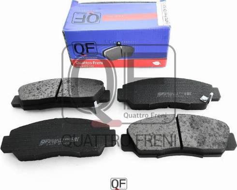 Quattro Freni QF83902 - Brake Pad Set, disc brake www.autospares.lv